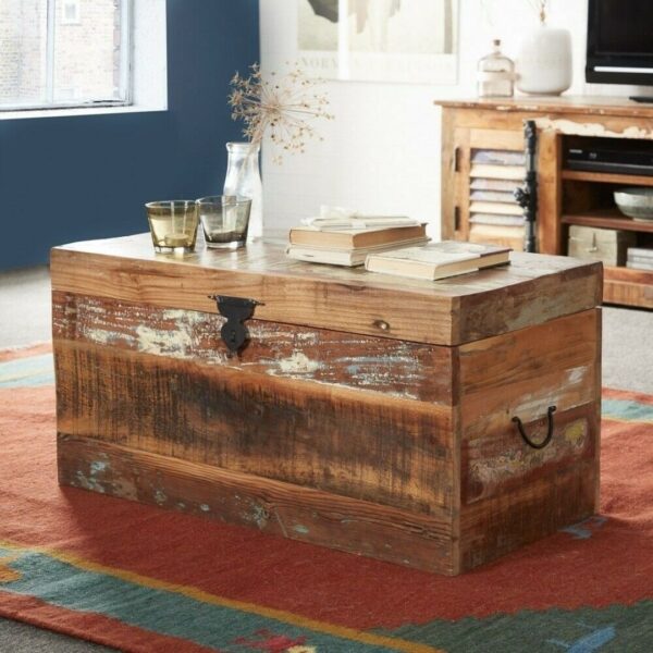 Reclaimed Nirvana Solid Wood Coffee Table Chests Box
