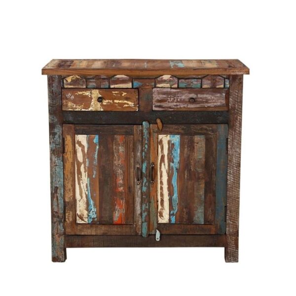 Reclaimed Nirvana Solid Wood 2 Drawer Buffet Cabinet