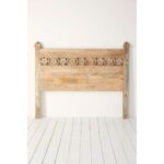 wooden headboard