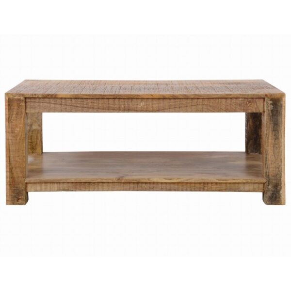 Modern Bonnat Indian Solid Wood Natural Coffee Table