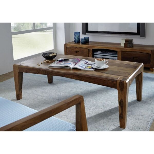 Classic Evergreen Teak Wood Brown Coffee Table  120x60x40