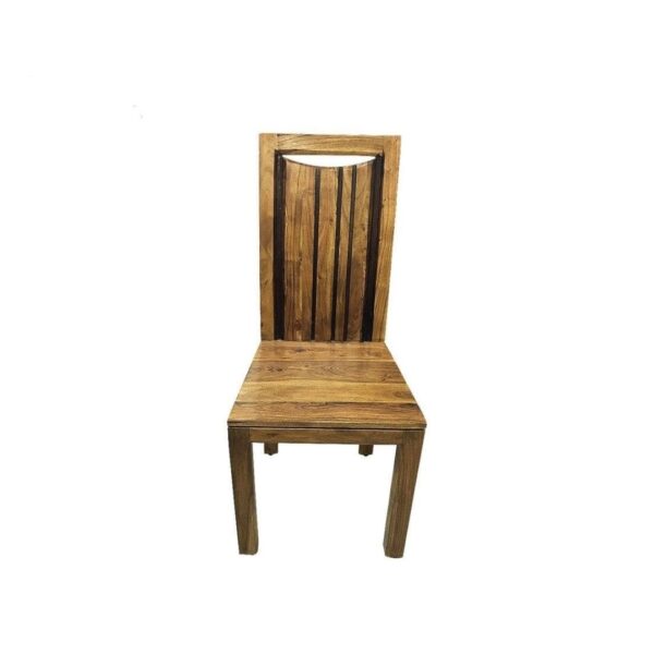 Modern Shutter Solid Wood Seating chair Natural