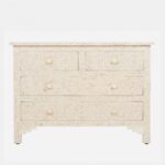 Bone Inlay Chest Of Drawer