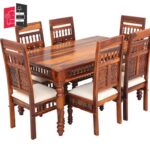 reclaimed teak dining table